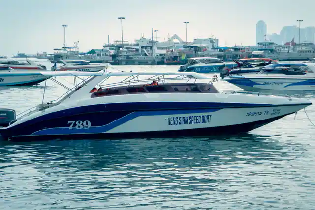 Speedboat for Lagoon Cruises and Beach Trips